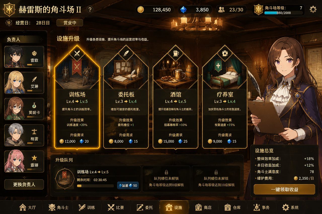赫雷斯的角斗场Ⅱ 探索场景 演示图 7